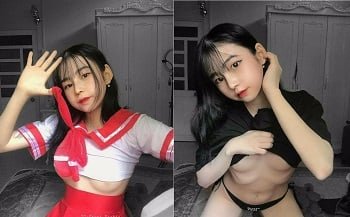 ชายหนุ่มจับแฟนสาวของเขาที่น่าพอใจ