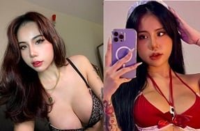 สาวหน้าอกขนาดใหญ่สามคนล่อลวงกระเจี๊ยวใหญ่