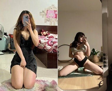 ฉากที่ร้อนแรงของ Hoang Cuu Bao และ Linh Linh แฟนสาวของเขาถูกเปิดเผย