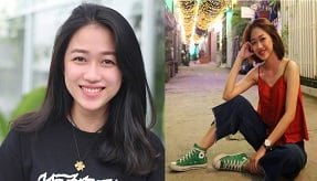 สาวเวียดนามในขณะที่เล่นเกมต่อสู้