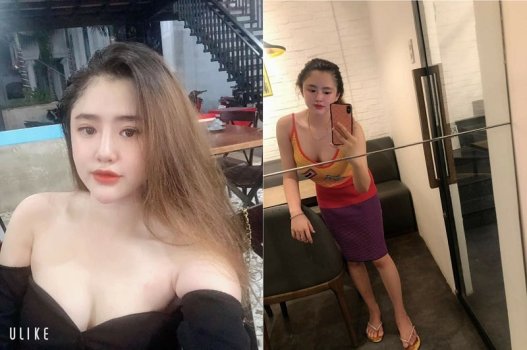 น้องสาวที่มีความสุขได้ลิ้มรสผักดอง