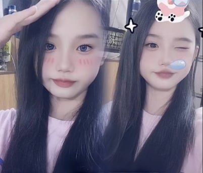 Ngan Baby กำลังฝนตกมากบนโซฟา