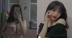 แค่แตะต้องและไม่เขากดหน้าอกใหญ่สองตัว